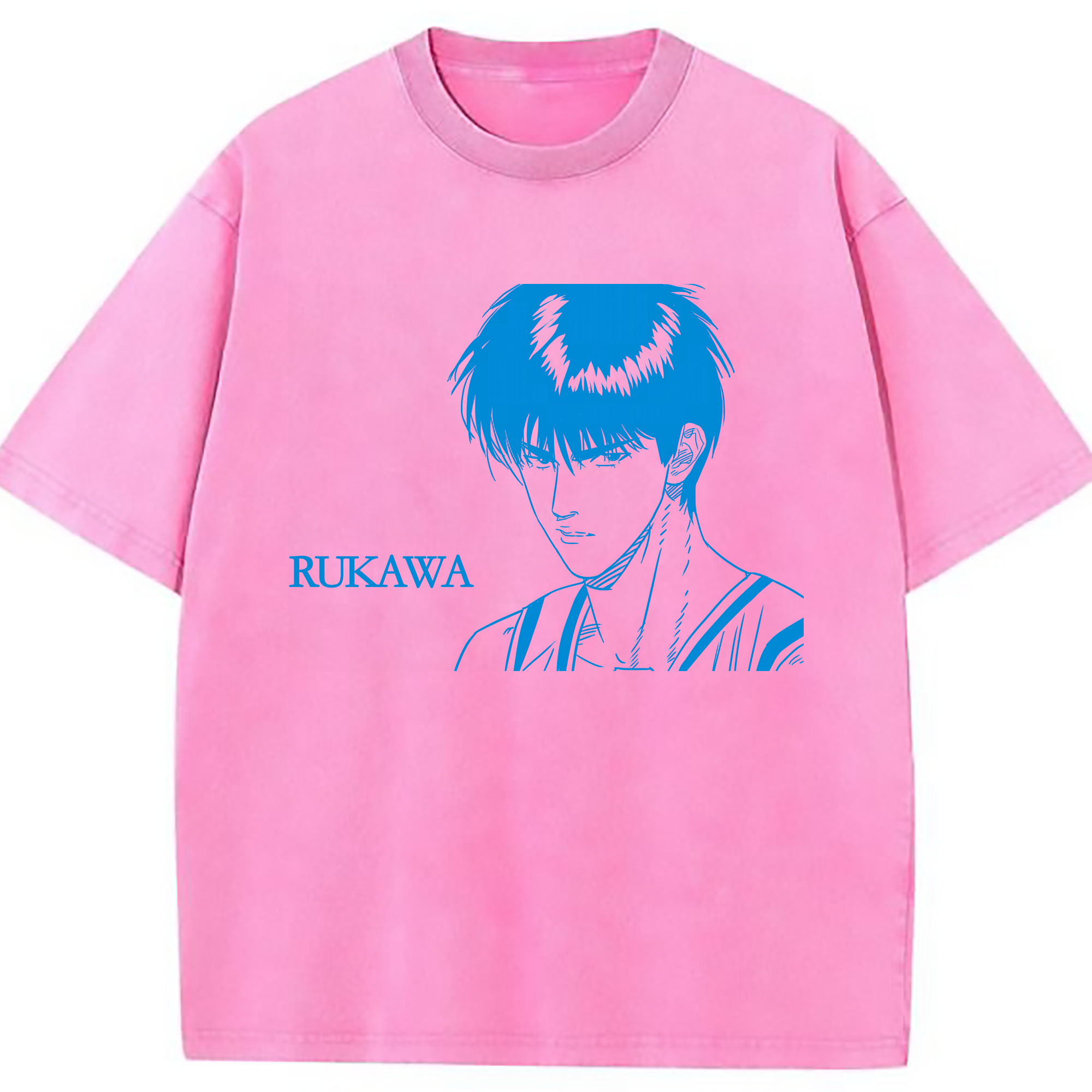 （画像用） SLAM DUNK／スラムダンク 綿100% ヴィンテージ風 半袖Tシャツ（フロントプリント）